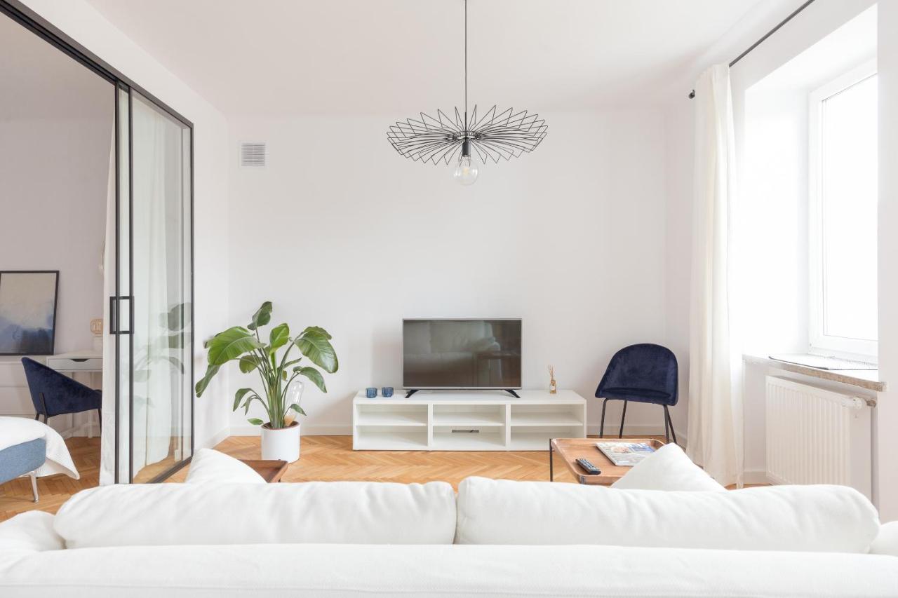 Designer Apartment In The Central Warschau Exterior foto