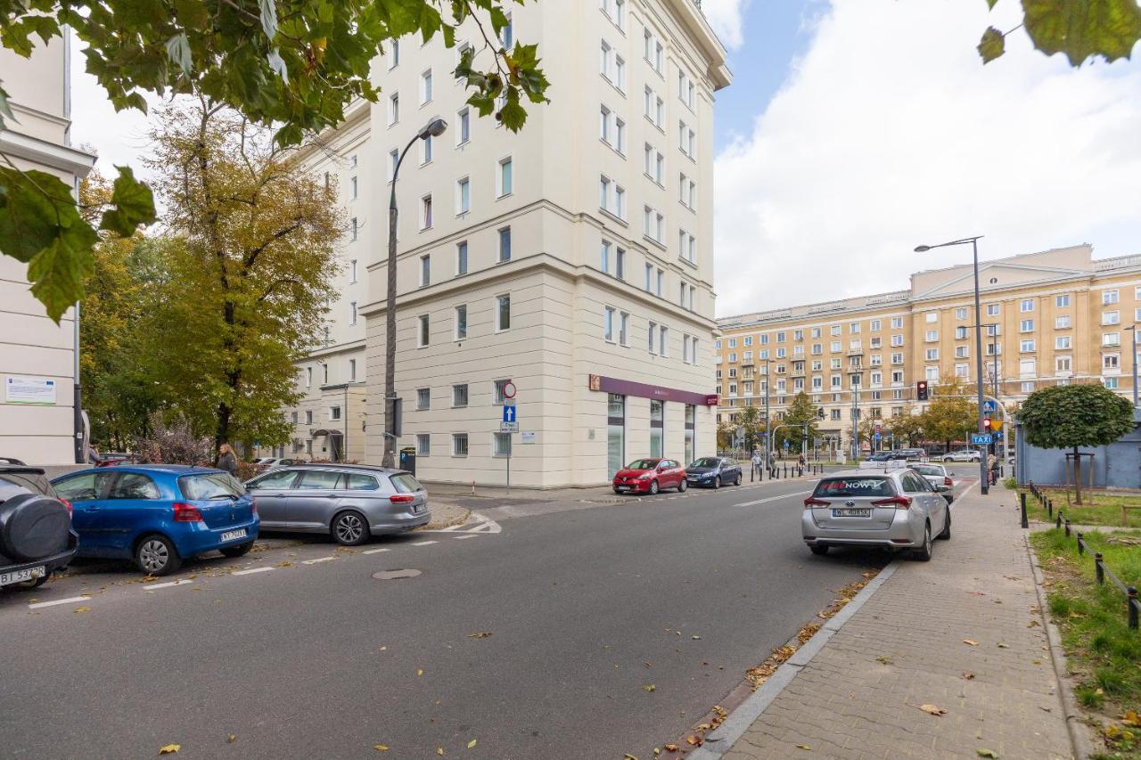 Designer Apartment In The Central Warschau Exterior foto