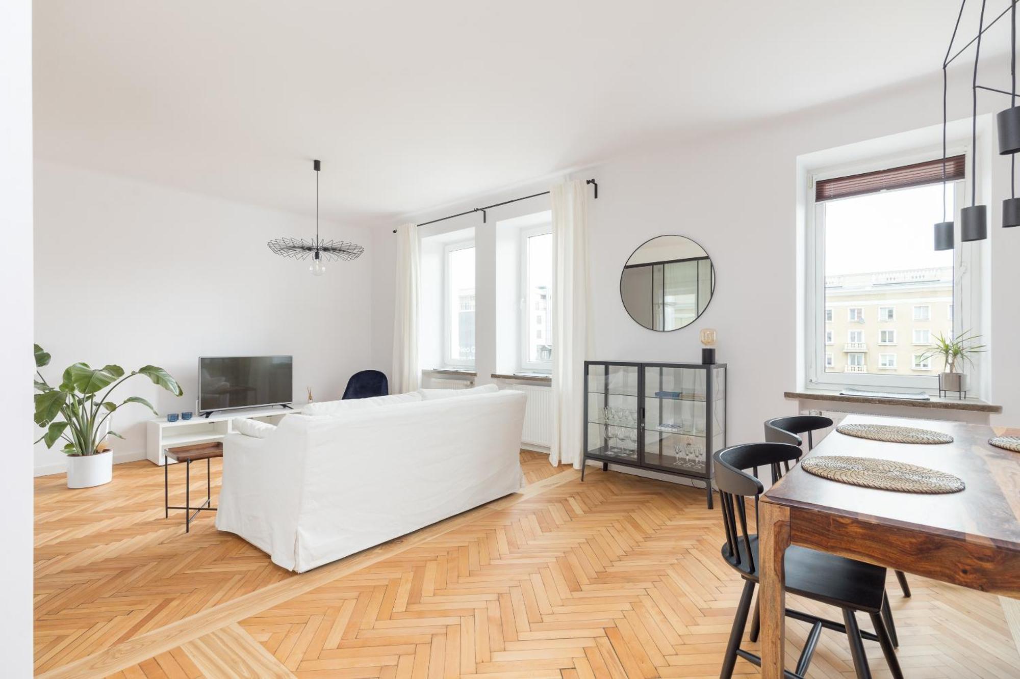 Designer Apartment In The Central Warschau Exterior foto